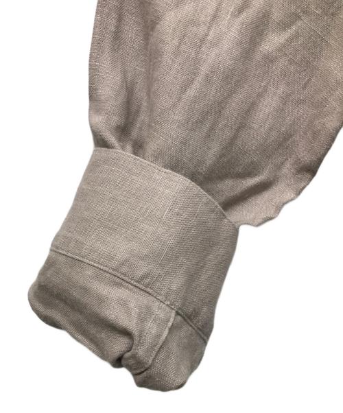 wafu（ワフー）wafu (ワフー) リネンシャツ ブラウン サイズ:不明の古着・服飾アイテム