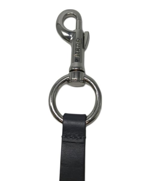 Acne studios（アクネ ストゥディオス）ACNE STUDIOS (アクネ ストゥディオス) ストラップ付カードケース グレーの古着・服飾アイテム