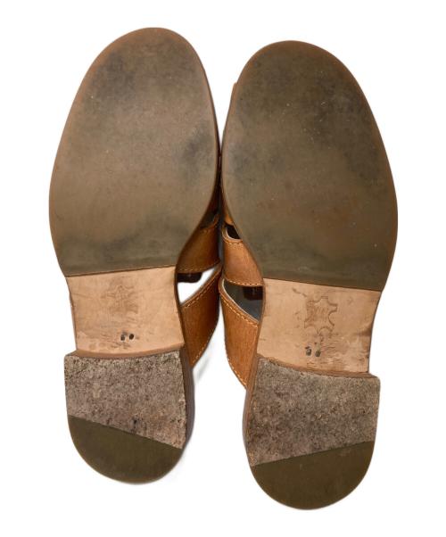 HENDER SCHEME（エンダースキーマ）Hender Scheme (エンダースキーマ) Soak レースアップサンダル ブラウン サイズ:２の古着・服飾アイテム