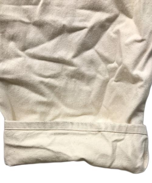 SASSAFRAS（ササフラス）SASSAFRAS (ササフラス) ガーデナーパンツ アイボリー サイズ:XLの古着・服飾アイテム