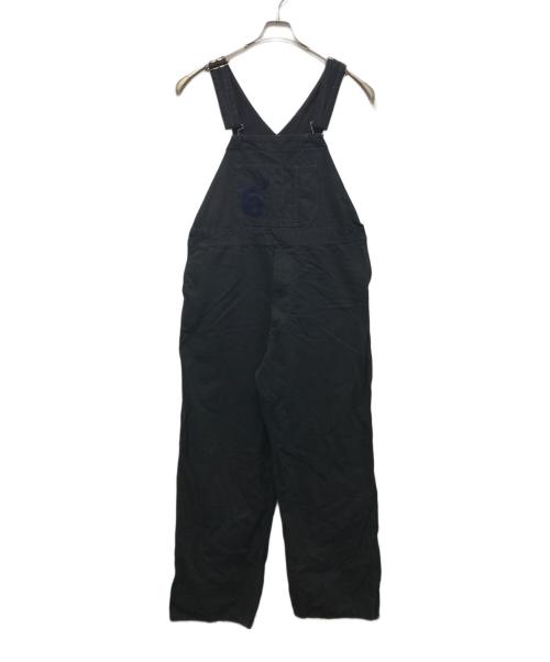 Y's AT WORK（ワイズアットワーク）Y's AT WORK (ワイズアットワーク) ワークオーバーオール ブラック サイズ:不明の古着・服飾アイテム