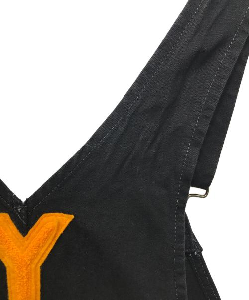 Y's AT WORK（ワイズアットワーク）Y's AT WORK (ワイズアットワーク) ワークオーバーオール ブラック サイズ:不明の古着・服飾アイテム