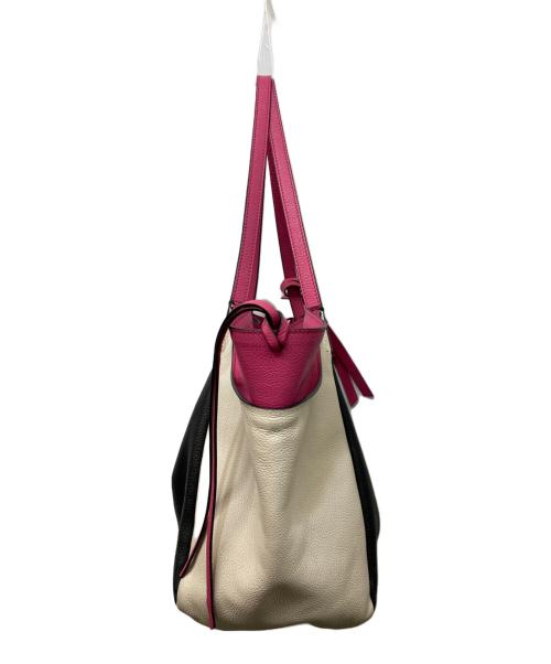 ETRO（エトロ）ETRO (エトロ) ハンドバッグ ブラック×ベージュの古着・服飾アイテム