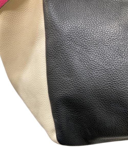 ETRO（エトロ）ETRO (エトロ) ハンドバッグ ブラック×ベージュの古着・服飾アイテム