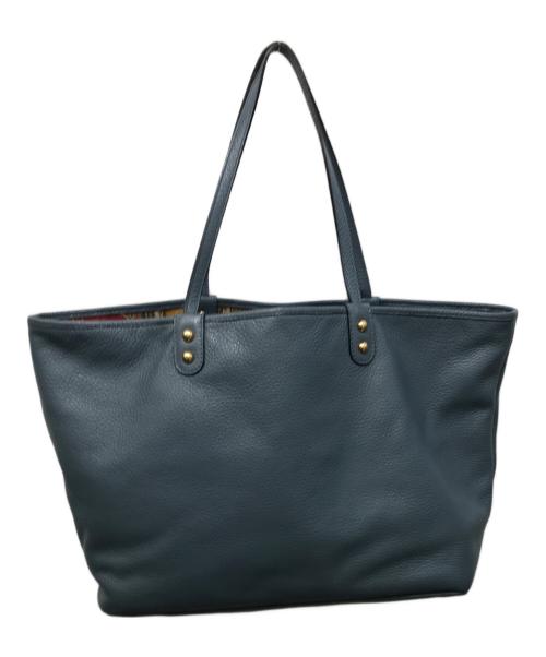 ETRO（エトロ）ETRO (エトロ) ペイズリー柄 リバーシブルトートバッグ ネイビー×パープルの古着・服飾アイテム