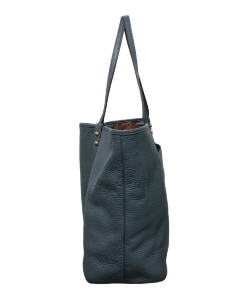 ETRO（エトロ）ETRO (エトロ) ペイズリー柄 リバーシブルトートバッグ ネイビー×パープルの古着・服飾アイテム