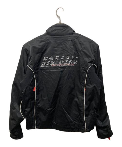HARLEY-DAVIDSON（ハーレーダビッドソン）HARLEY-DAVIDSON (ハーレーダビッドソン) ライダースジャケット ブラック サイズ:Lの古着・服飾アイテム