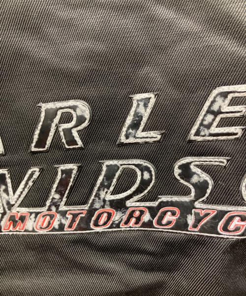 HARLEY-DAVIDSON（ハーレーダビッドソン）HARLEY-DAVIDSON (ハーレーダビッドソン) ライダースジャケット ブラック サイズ:Lの古着・服飾アイテム