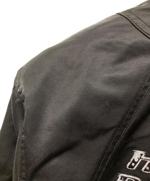 HARLEY-DAVIDSON（ハーレーダビッドソン）HARLEY-DAVIDSON (ハーレーダビッドソン) ライダースジャケット ブラック サイズ:Lの古着・服飾アイテム