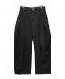OPICLOTH（オーピックロース）の古着「deformed buggy silhouette pants」｜ブラック