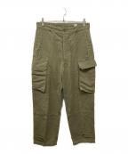 KAPTAIN SUNSHINE×BEAMS PLUSキャプテンサンシャイン×ビームスプラス）の古着「別注 M-47 Military Trousers」｜オリーブ