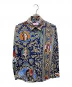 MARTINE ROSEマーティン・ローズ）の古着「クラシックロングスリーブシャツ」｜ネイビー