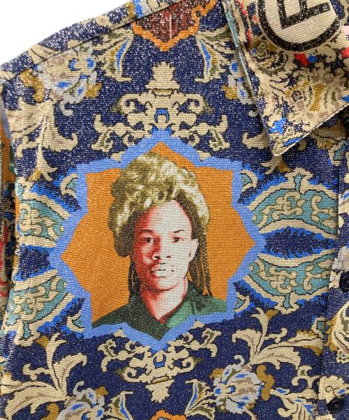 MARTINE ROSE（マーティン・ローズ）MARTINE ROSE (マーティン・ローズ) クラシックロングスリーブシャツ ネイビー サイズ:XSの古着・服飾アイテム