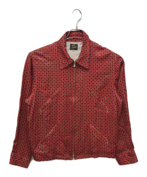 Needles（ニードルズ）Needles (ニードルズ) サテンスポーツジャケット レッド サイズ:XSの古着・服飾アイテム