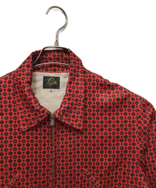 Needles（ニードルズ）Needles (ニードルズ) サテンスポーツジャケット レッド サイズ:XSの古着・服飾アイテム