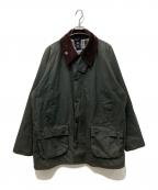 Barbourバブアー）の古着「OS WAX BEDALE」｜カーキ