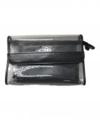 GUCCIグッチ）の古着「クリアクラッチバッグ」｜ブラック