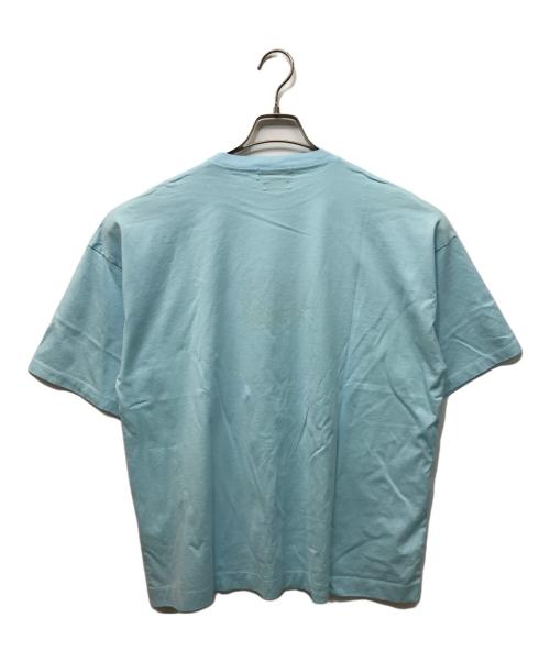 YOKE（ヨーク）YOKE (ヨーク) EMBROIDERY T-SHIRT ブルー サイズ:3 未使用品の古着・服飾アイテム