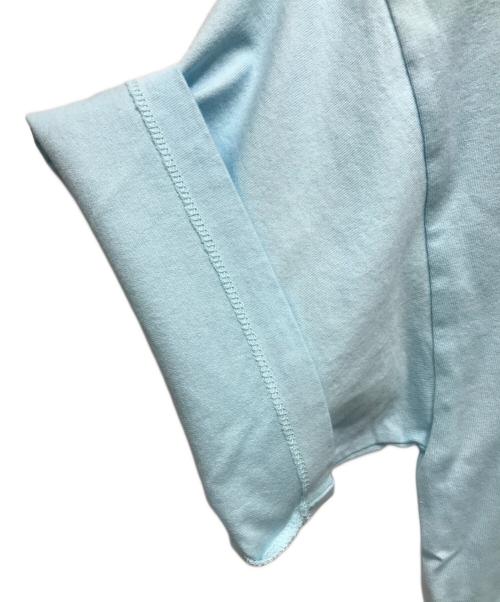 YOKE（ヨーク）YOKE (ヨーク) EMBROIDERY T-SHIRT ブルー サイズ:3 未使用品の古着・服飾アイテム