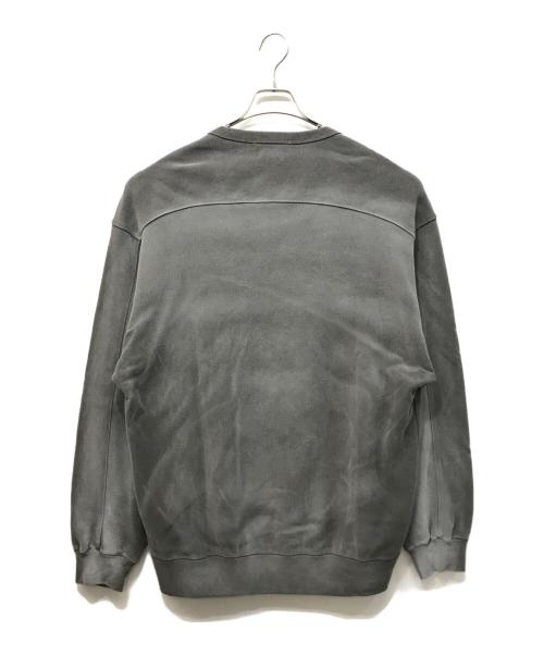 YOKE（ヨーク）YOKE (ヨーク) GARMENTDYE YOKE SWEAT SHIRT グレー サイズ:3の古着・服飾アイテム