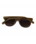 YOKE (ヨーク) SUN GLASSES TYPE-C ブラウン サイズ:48□23-145：18000円