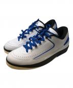 NIKEナイキ）の古着「Women's Air Jordan 2 Retro Low」｜ブルー×ホワイト