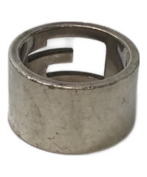 GUCCI（グッチ）GUCCI (グッチ) ブランデッドGリング シルバー サイズ:12号の古着・服飾アイテム