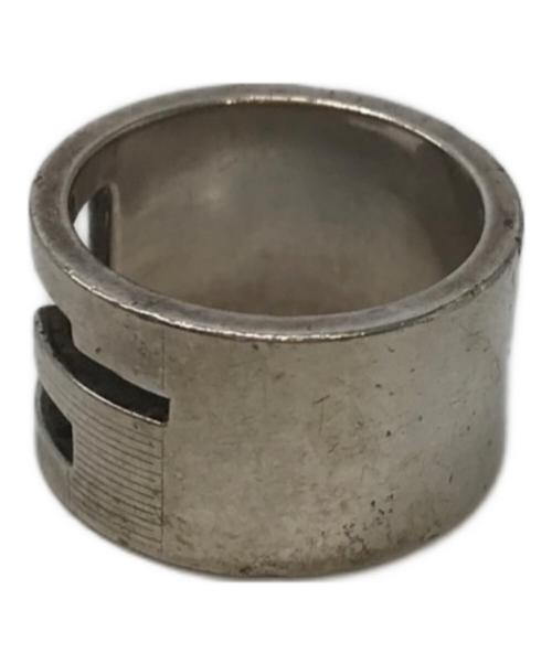 GUCCI（グッチ）GUCCI (グッチ) ブランデッドGリング シルバー サイズ:12号の古着・服飾アイテム