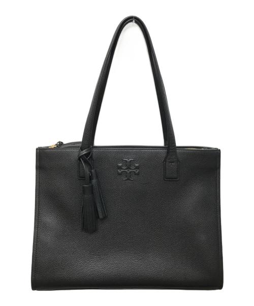 TORY BURCH（トリーバーチ）TORY BURCH (トリーバーチ) トートバッグ ブラックの古着・服飾アイテム