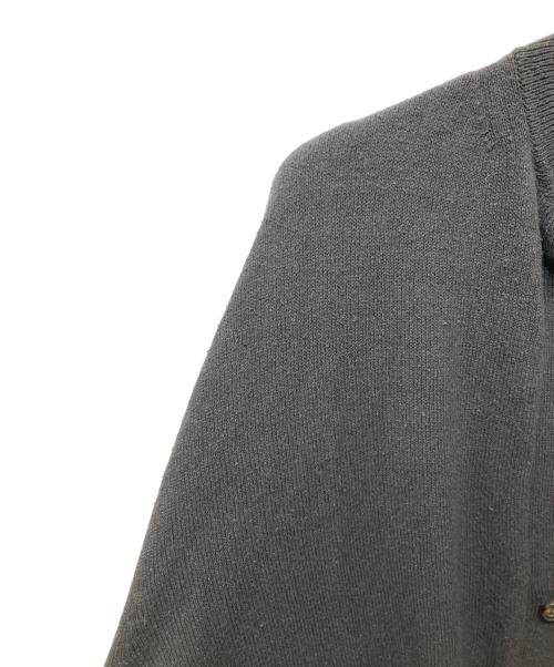 BATONER（バトナ―）BATONER (バトナ―) ハイゲージシルクカーディガン グレー サイズ:3の古着・服飾アイテム