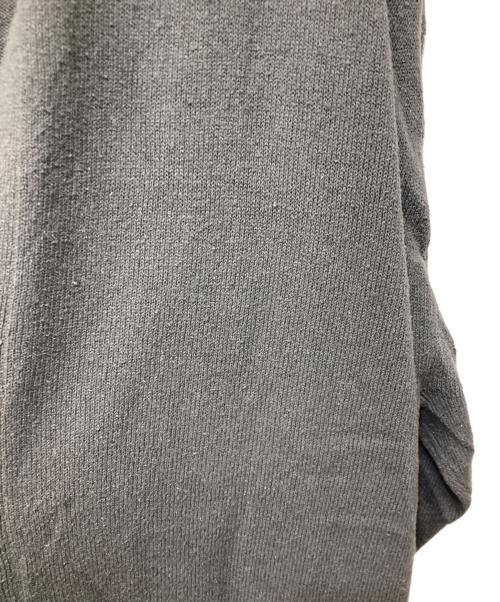 BATONER（バトナ―）BATONER (バトナ―) ハイゲージシルクカーディガン グレー サイズ:3の古着・服飾アイテム