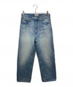 YANUKヤヌーク）の古着「LEA ボーイズストレートデニム」｜ブルー