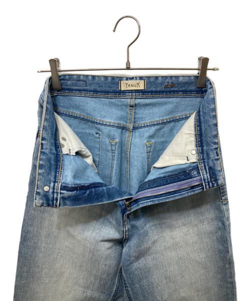 YANUK（ヤヌーク）YANUK (ヤヌーク) LEA ボーイズストレートデニム ブルー サイズ:26の古着・服飾アイテム
