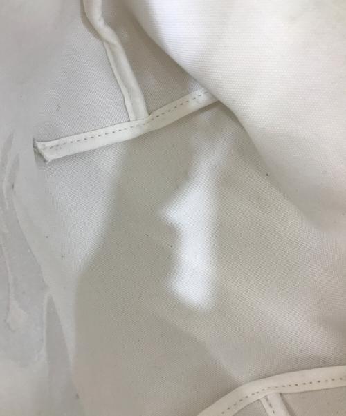 LONGCHAMP（ロンシャン）LONGCHAMP (ロンシャン) パニエ プリアージュ 2WAYハンドバッグ ベージュ×ホワイトの古着・服飾アイテム