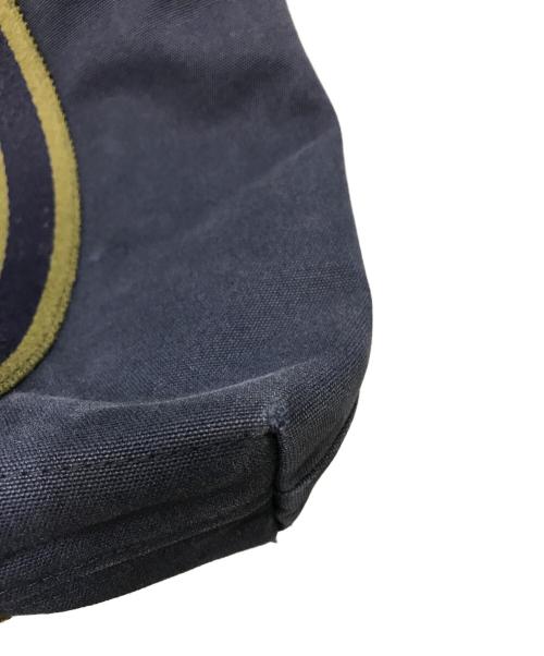 HERMES（エルメス）HERMES (エルメス) キャンバストートバッグ ネイビーの古着・服飾アイテム