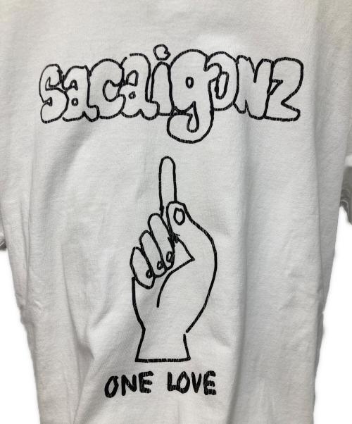 sacai（サカイ）sacai (サカイ) sacaigonz T-Shirt ホワイト サイズ:2の古着・服飾アイテム