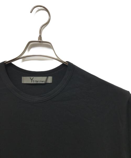 Y's for men（ワイズフォーメン）Y's for men (ワイズフォーメン) LOGO PRINT SHORT SLEEVE T-SHIRTS ブラック サイズ:3の古着・服飾アイテム