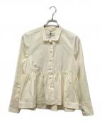 martiniqueマルティニーク）の古着「クロップドシャツ」｜ベージュ