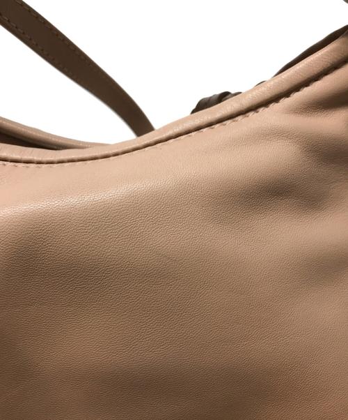 HEREU（ヘリュー）HEREU (ヘリュー) ESPIGA MINI 2WAYハンドバッグ ピンクの古着・服飾アイテム