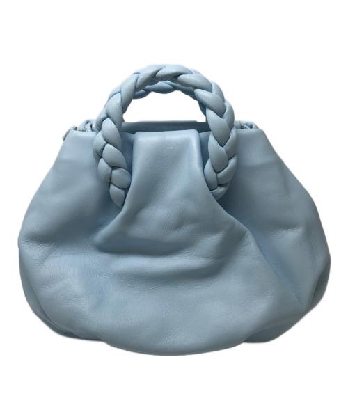 HEREU（ヘリュー）HEREU (ヘリュー) BOMBON 2WAYハンドバッグ ブルーの古着・服飾アイテム