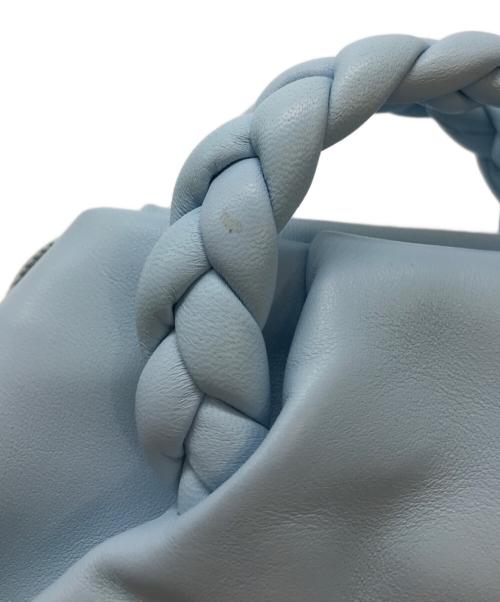 HEREU（ヘリュー）HEREU (ヘリュー) BOMBON 2WAYハンドバッグ ブルーの古着・服飾アイテム