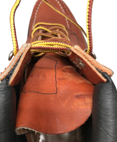 RED WING（レッドウィング）RED WING (レッドウィング) SUPER SOLE MOC-TOE ワークブーツ オロラセット(ブラウン) サイズ:27㎝の古着・服飾アイテム