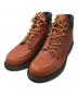 RED WING（レッドウィング）の古着「SUPER SOLE MOC-TOE ワークブーツ」｜オロラセット(ブラウン)