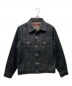 HIDE AND SEEKハイドアンドシーク）の古着「3rd Type リジッドデニムジャケット」｜インディゴ