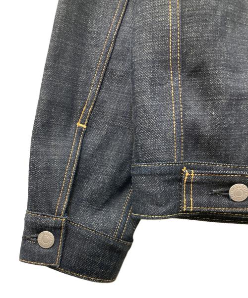 HIDE AND SEEK（ハイドアンドシーク）HIDE AND SEEK (ハイドアンドシーク) 3rd Type リジッドデニムジャケット インディゴ サイズ:Mの古着・服飾アイテム