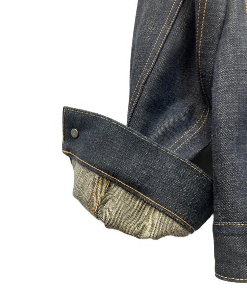 HIDE AND SEEK（ハイドアンドシーク）HIDE AND SEEK (ハイドアンドシーク) 3rd Type リジッドデニムジャケット インディゴ サイズ:Mの古着・服飾アイテム