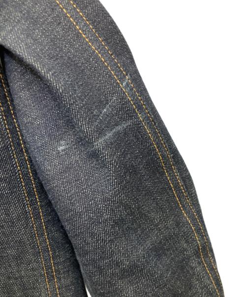 HIDE AND SEEK（ハイドアンドシーク）HIDE AND SEEK (ハイドアンドシーク) 3rd Type リジッドデニムジャケット インディゴ サイズ:Mの古着・服飾アイテム