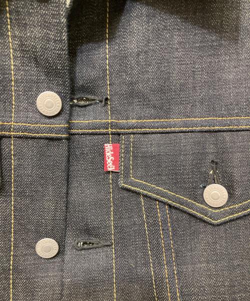 HIDE AND SEEK（ハイドアンドシーク）HIDE AND SEEK (ハイドアンドシーク) 3rd Type リジッドデニムジャケット インディゴ サイズ:Mの古着・服飾アイテム