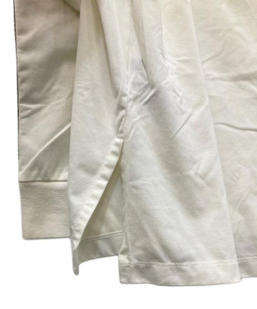 Y-3（ワイスリー）Y-3 (ワイスリー) 3-STRIPES LONG-SLEEVE TOP ホワイト サイズ:XLの古着・服飾アイテム