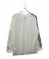 Y-3（ワイスリー）の古着「3-STRIPES LONG-SLEEVE TOP」｜ホワイト